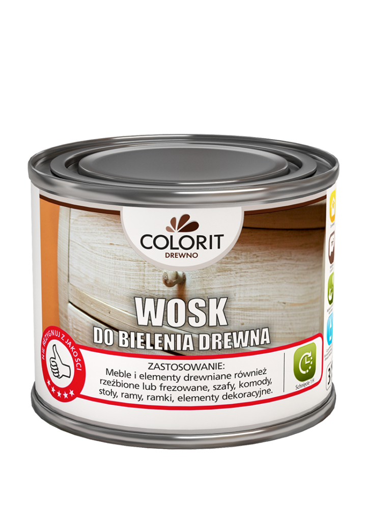 Wosk do bielenia drewna